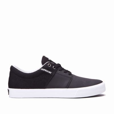 Supra STACKS II VULC - Miesten Tennarit - Mustat